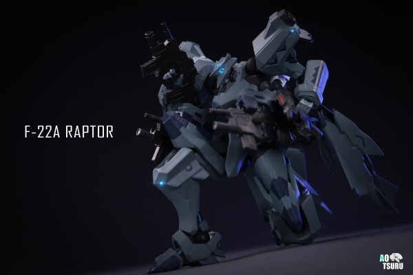 转轮科技 Muv-Luv Alternative F-22A 猛禽 猎人大队样式