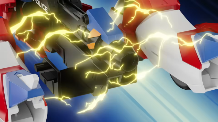 MODEROID  机甲警察 超越红杰克装甲