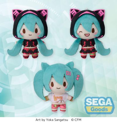 初音未来系列 可爱软绵绵玩偶挂件 演唱会版本