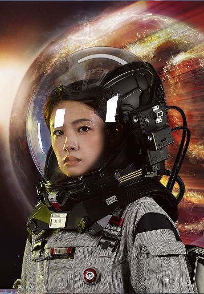 流浪地球 地表服头盔