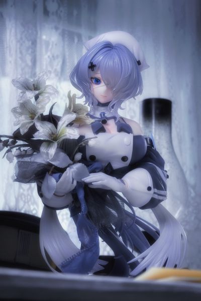 明日方舟 絮雨 胸像