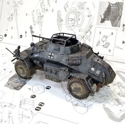 35270 1/35 Sd.Kfz.222（附带蚀刻部件/铝制枪管）