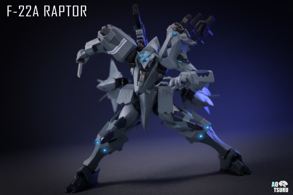 转轮科技 Muv-Luv Alternative F-22A 猛禽 猎人大队样式