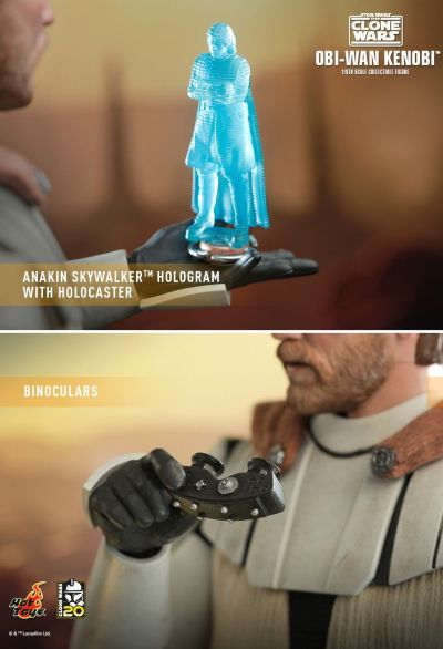 TMS095 星球大战：克隆人战争 欧比旺·克诺比 绝地盔甲造型