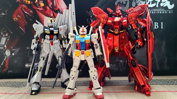 MG 1/100 RX-93  ν高达  Ka版 钛金质感