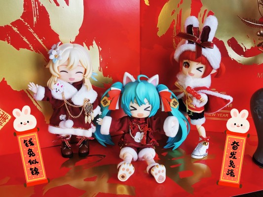 粘土人#1782 地下城与勇士 雪人装魔法师