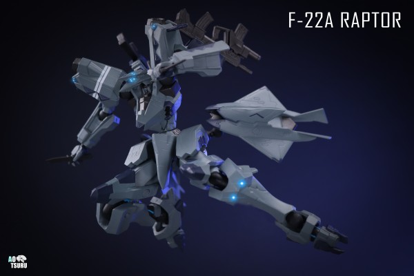 转轮科技 Muv-Luv Alternative F-22A 猛禽 猎人大队样式
