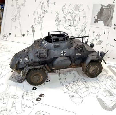 35270 1/35 Sd.Kfz.222（附带蚀刻部件/铝制枪管）