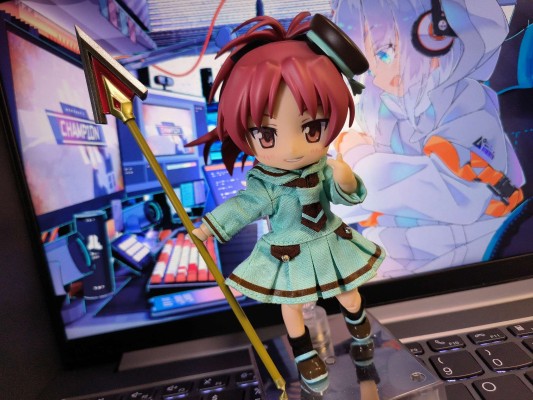 粘土人 #422 剧场版 魔法少女小圆 叛逆的物语 佐仓杏子 制服