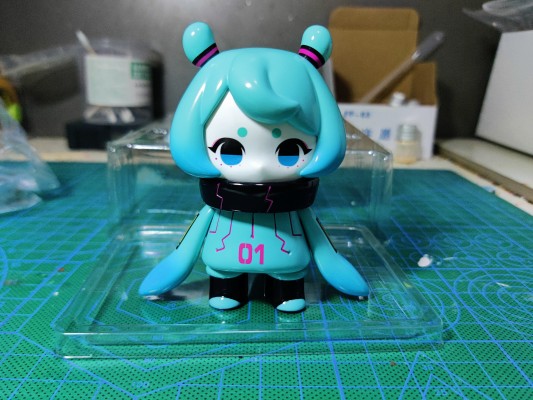 日之元重工 海洋探测机器人 电子章鱼3号 初音未来配色