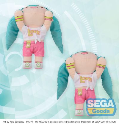 初音未来系列 可爱软绵绵玩偶 趴趴 演唱会版本 M尺码