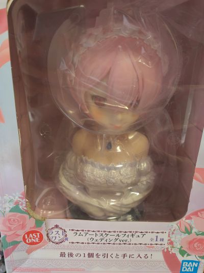 一番赏 从零开始的异世界生活 甜蜜的幸福生活！最终大奖 拉姆 胸像 婚纱版