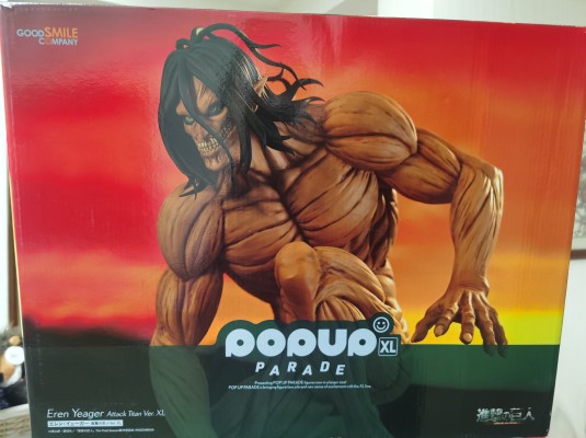 POP UP PARADE 进击的巨人 艾伦·耶格尔 进击巨人形态 XL尺寸