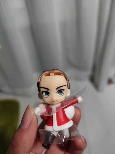 迷你黏土人 进击的巨人 艾伦·耶格尔 圣诞服Ver.