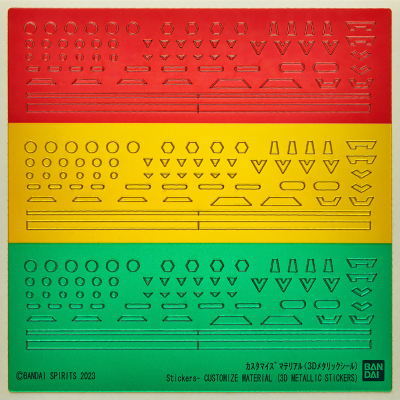 30MM 自定义素材（3D金属贴纸）