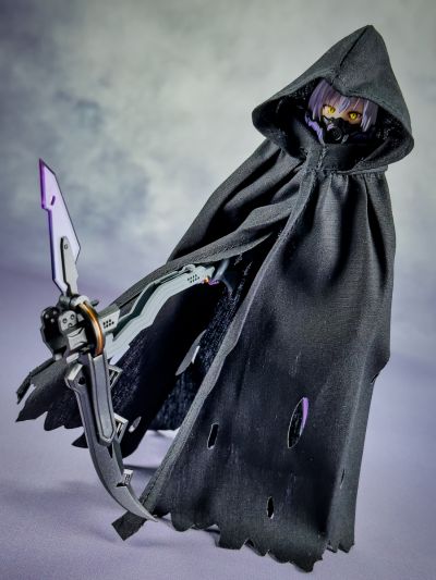 炫彩蓝紫色布制外套