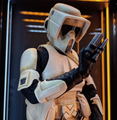 TMS017 曼达洛人 侦察士兵 ＆ 飞行摩托