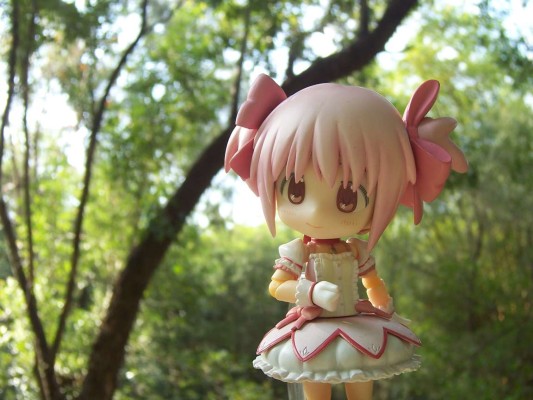 Cu-poche 剧场版 魔法少女小圆 鹿目圆香 可动手办