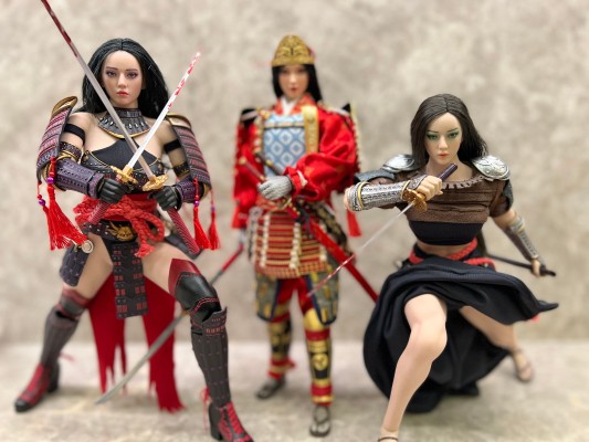 EX024-A 1/6 日本女武将 源平英豪 巴御前 A款标准版