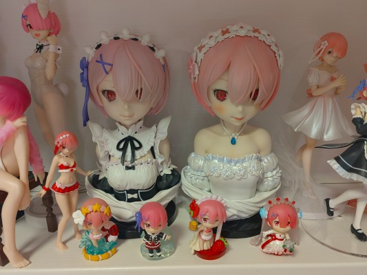 一番赏 从零开始的异世界生活 甜蜜的幸福生活！最终大奖 拉姆 胸像 婚纱版