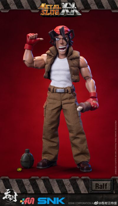 TS-010 合金弹头XX 拉尔夫 琼斯 可动布衣人偶