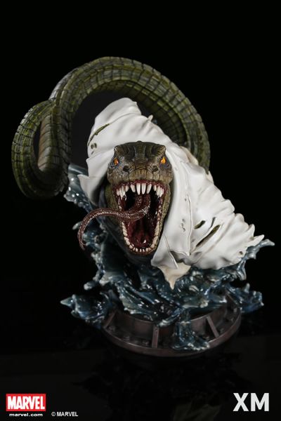 漫威 蜥蜴教授 半身像