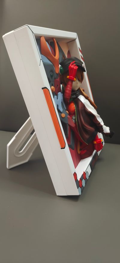 新世纪福音战士新剧场版：Q 式波·明日香·兰格雷 战斗服Ver. 立体相框