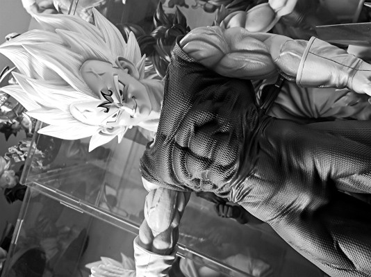 SOLID EDGE WORKS-出阵系列-10 龙珠Z B款 魔人贝吉塔