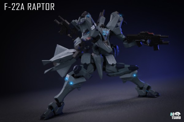 转轮科技 Muv-Luv Alternative F-22A 猛禽 猎人大队样式