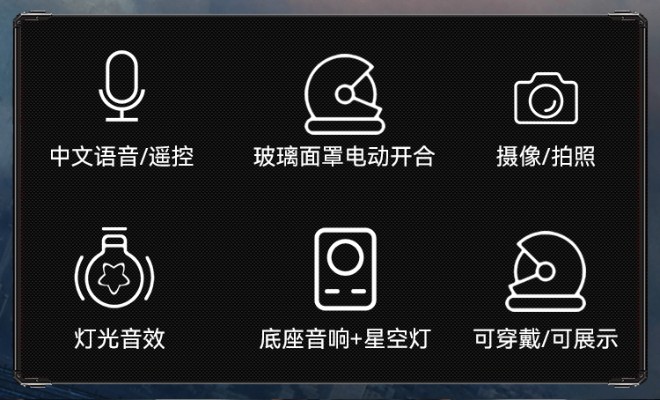 流浪地球 宇航员头盔
