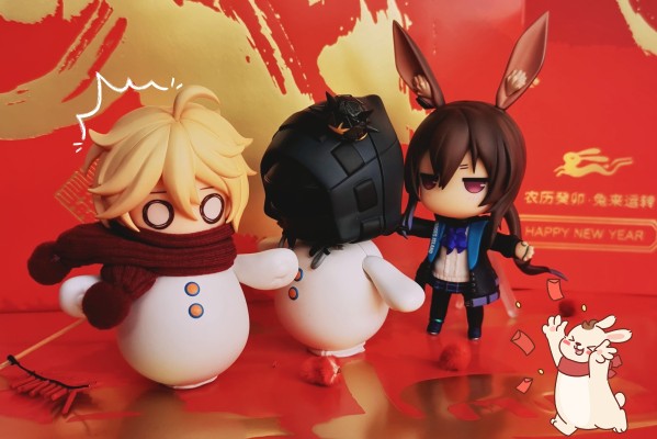 粘土人#1782 地下城与勇士 雪人装魔法师