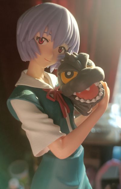 PM 手办 哥斯拉対EVA 哥斯拉&绫波丽