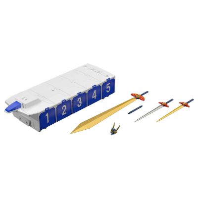 SMP [SHOKUGAN MODELING PROJECT] 勇者特急 凯撒车厢+暴风动轮剑