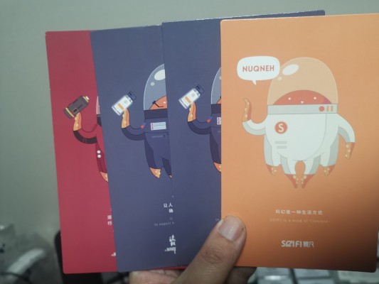 流浪地球 Moss电影道具复刻雕像