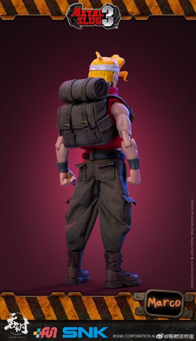 合金弹头3 马克·罗西 可动布衣人偶