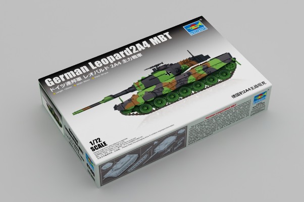 编号：07190 1/72 装甲车辆系列 德国 豹2A4 主战坦克