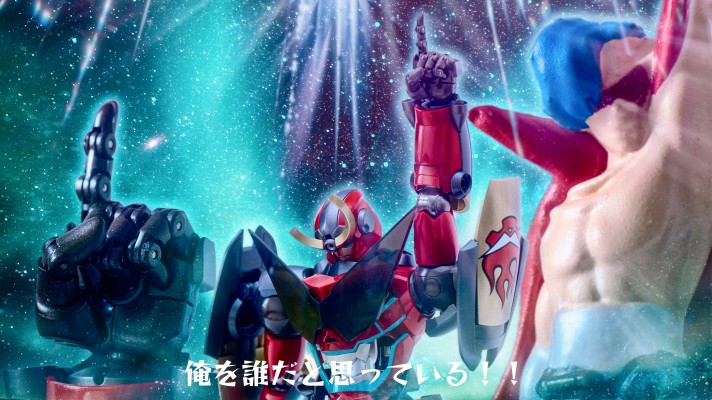 RIOBOT 天元突破红莲螺岩 变形合体 红莲螺岩