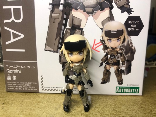 Qpmini 机甲少女 轰雷