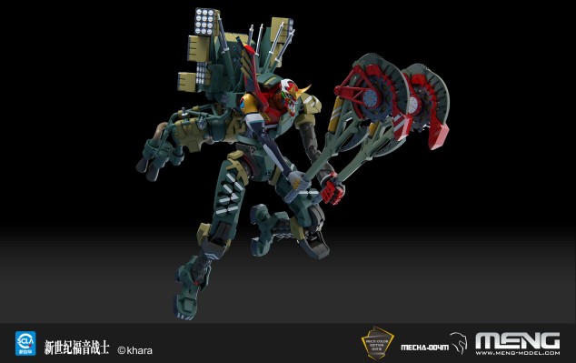 MECHA-004M 泛用人形决战兵器 人造人新世纪福音战士新2号机α（纯色版）