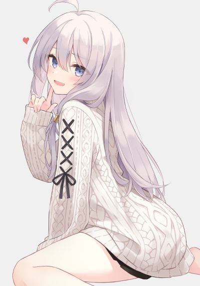 魔女之旅 伊蕾娜 针织连衣裙