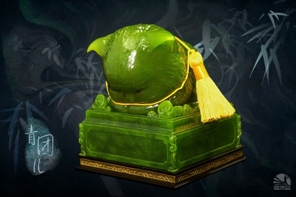 国宝萌化 玉玺猫