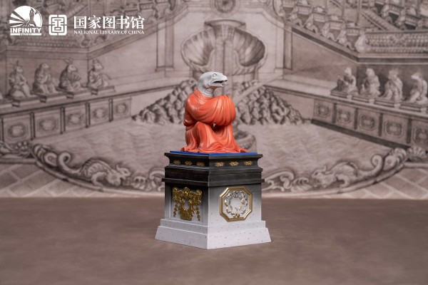 国宝还原计划 十二生肖兽首全身像 巳蛇