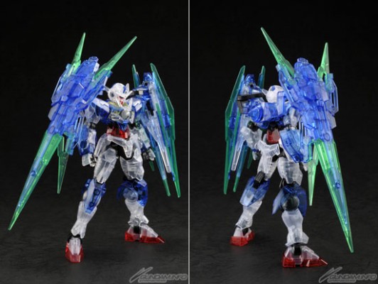 HG 量子型00高达配件 GN剑IV 全刃式 透明配色版
