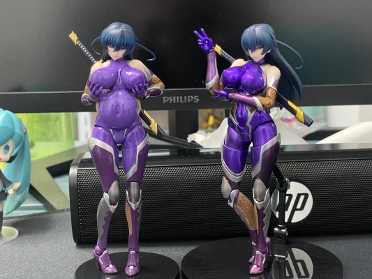 HENTAI ACTION 对魔忍阿莎姬 井河阿沙姬 ～金属配色～