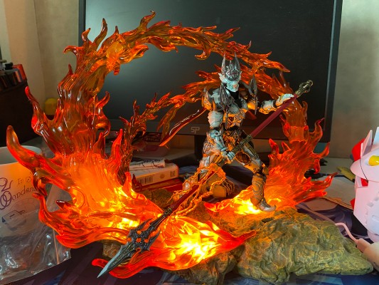 魔戒可动 牙狼系列 白夜骑士 打无