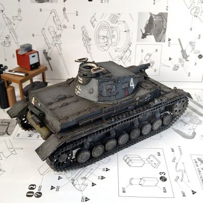 No.35096  德国 四号坦克 D型