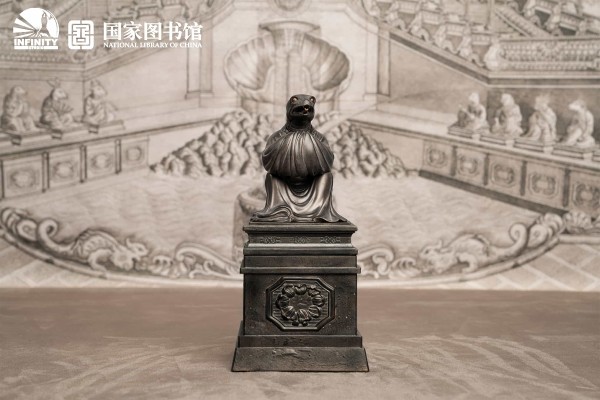 国宝还原计划 十二生肖兽首全身像 巳蛇
