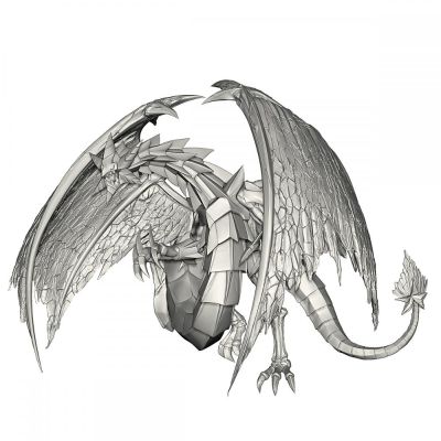 游戏王系列 冰结界之龙 光枪龙