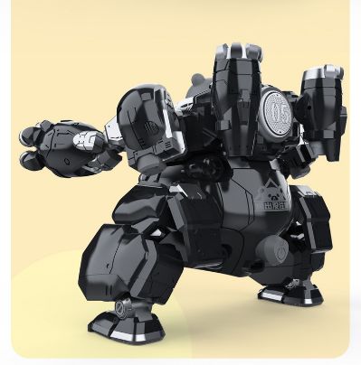 焦糖重炮机甲小熊 蓝牙音箱 黑色 机动都市阿尔法