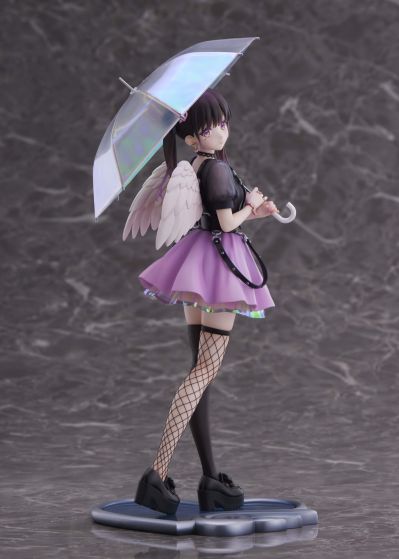 打开雨伞 收起翅膀 心羽